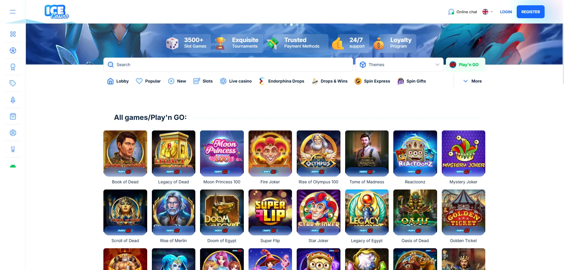 Mesas de roleta ao vivo no ice casino — experiência de cassino em tempo real